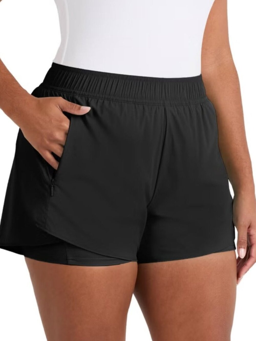 2 pairs Ladies SPYDER Active shorts